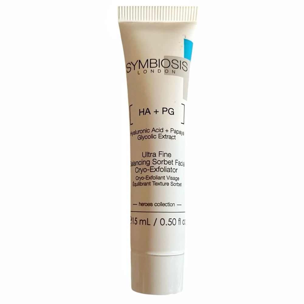💥 3/$15 Symbiosis London HA+PG Ultra Fine Balancing Sorbet Exfoliator (15ml)
